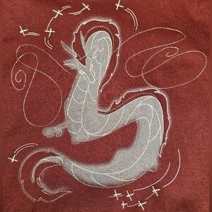 Her Universe Studio Ghibli Spirited Away Haku Women's Burgundy Hoodie